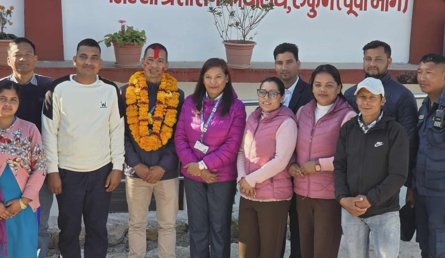 सहायक प्रमुख जिल्ला अधिकारी श्री जीवन खड्का सरको बिदाई