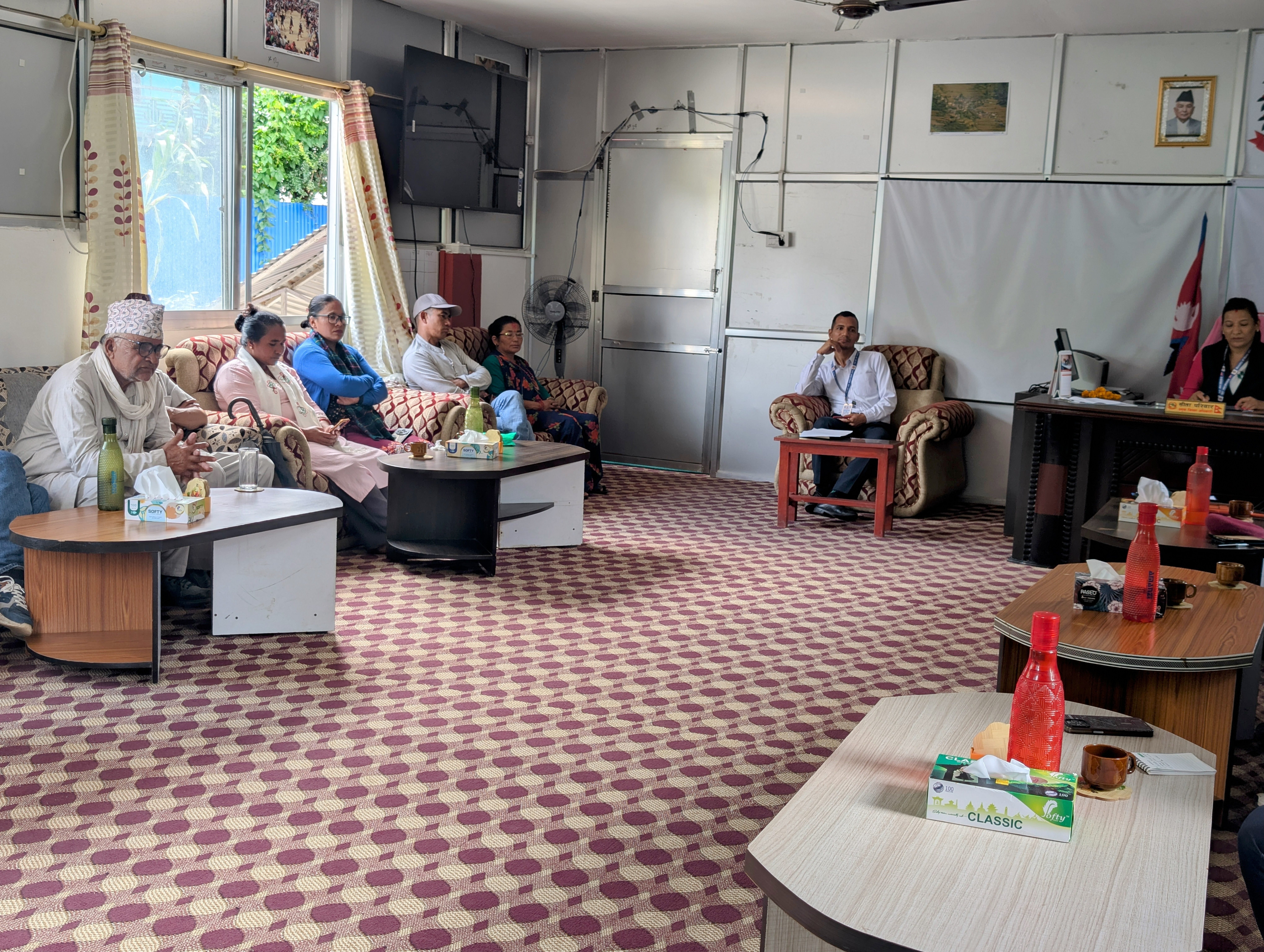 जिल्लास्थित क्रियाशिल राजनीतिक दलहरुबिच छलफल