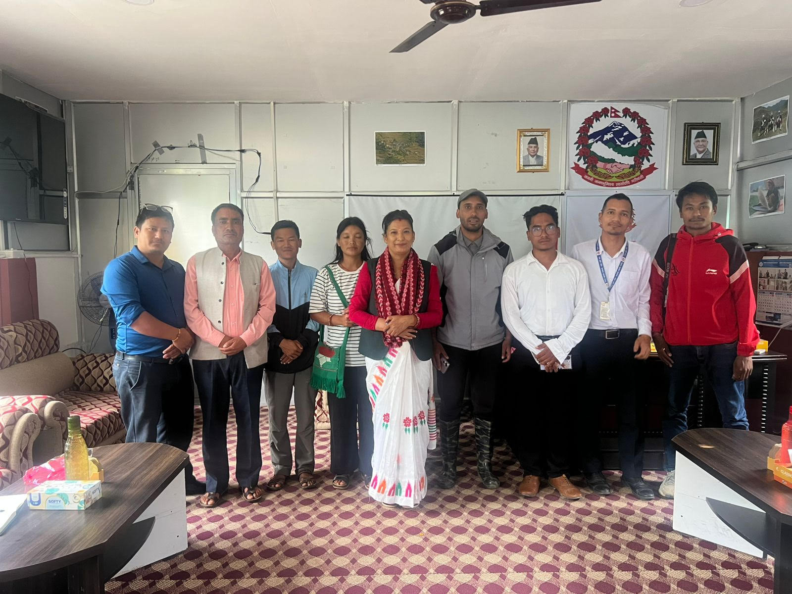 जिल्लास्थित पत्राकार महासंघ रुकुम पूर्वका पदाधिकारीहरुसँग छलफल पश्चात