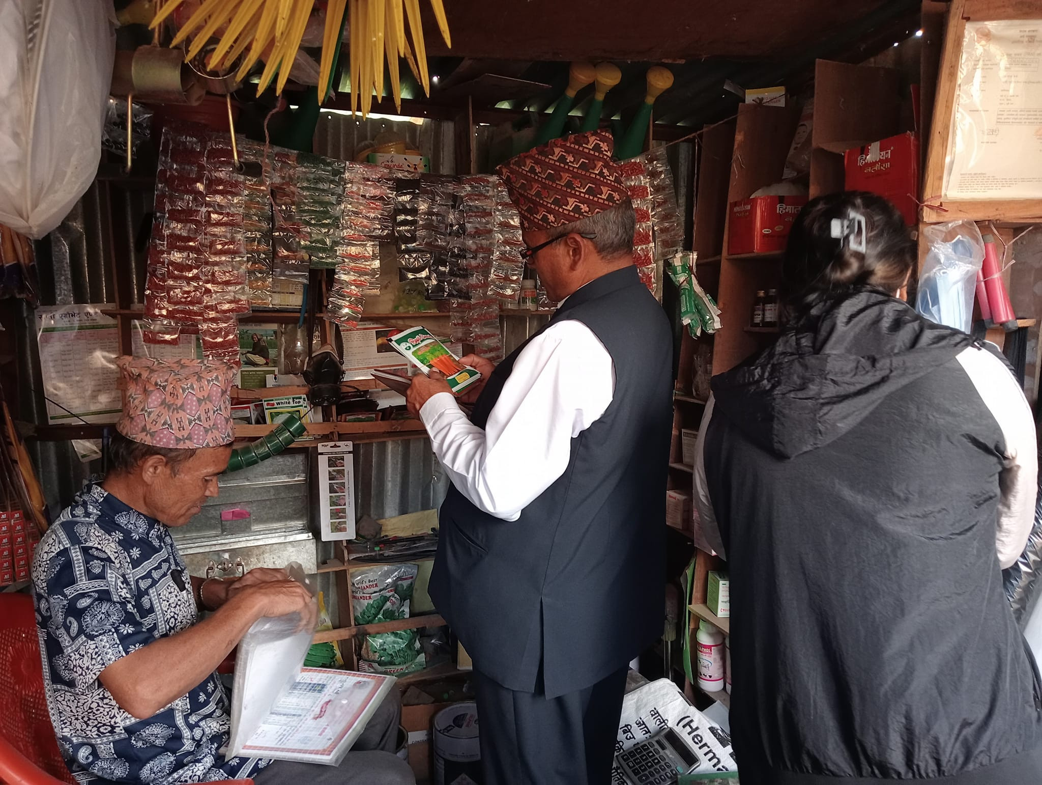 सिस्ने गा.पा.-६ मा एग्रोभेट तथा मासु पसल अनुगमन २०८०/०८/३१